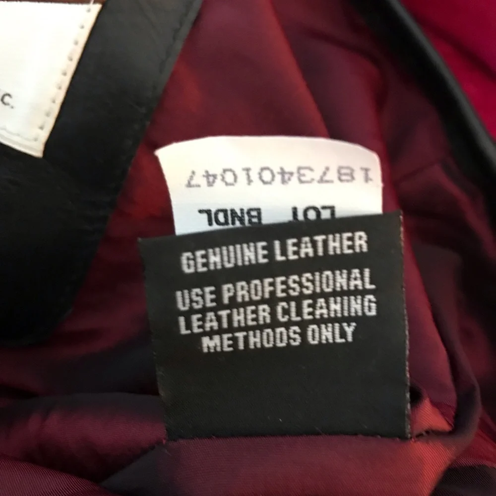 Perfecto by Schott NYC black leather bag